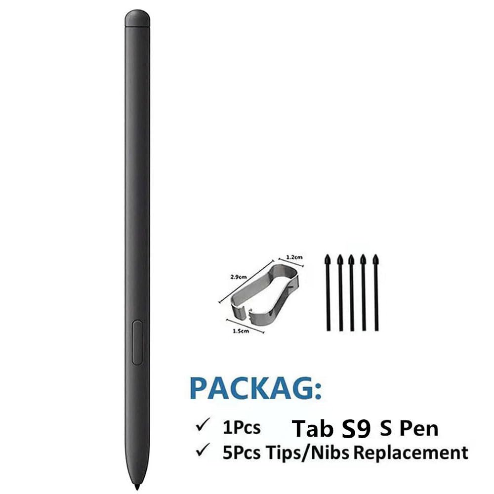 Tab S9 S Pen (WithBluetooth), Slim 0.7mm Pen Tip, 4,096